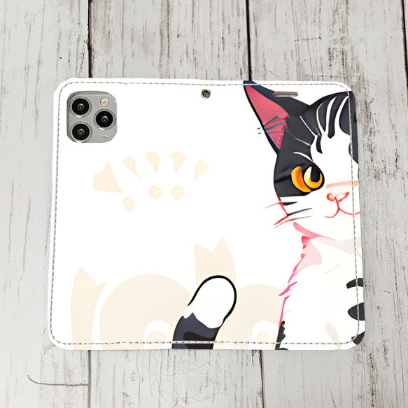 iphoneケース2-5-21 iphone 手帳 ねこ・猫・ネコ 箱2 かわいい アイフォン iface