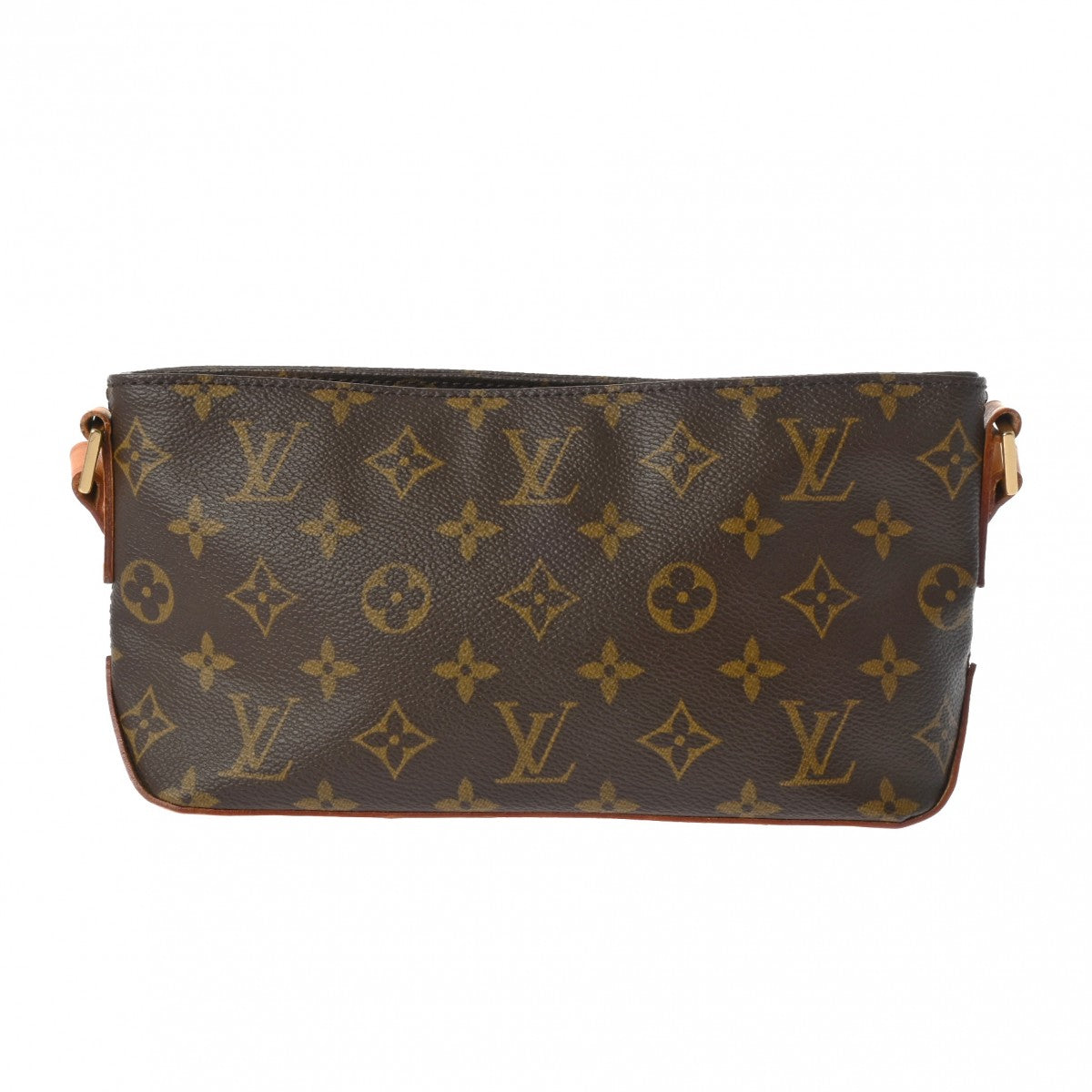 LOUIS VUITTON ルイヴィトン モノグラム トロター  ブラウン M51240 レディース モノグラムキャンバス ショルダーバッグ ABランク 中古 