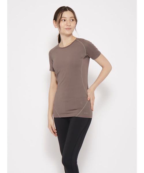 サニデイズ トウキョウ/ソフトコンプレッション クルーネックTシャツ LADIES