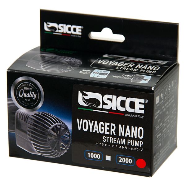 SICCE 水流ポンプ　ＶＯＹＡＧＥＲ　ＮＡＮＯ　ＳＴＲＥＡＭ　ＰＵＭＰ２０００　１７００Ｌ／Ｈ 262618 1個（直送品）