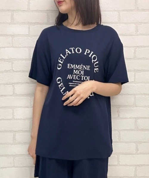 トラベルレーヨンロゴTシャツ