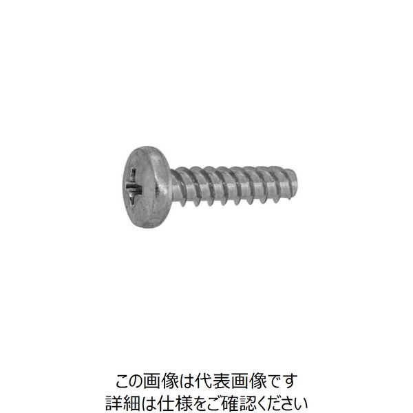 ファスニング J ノンクローW 鉄 （+）Pタイト バインド 3.5 X 12 3000200400350120S3 1箱（2000個）（直送品）