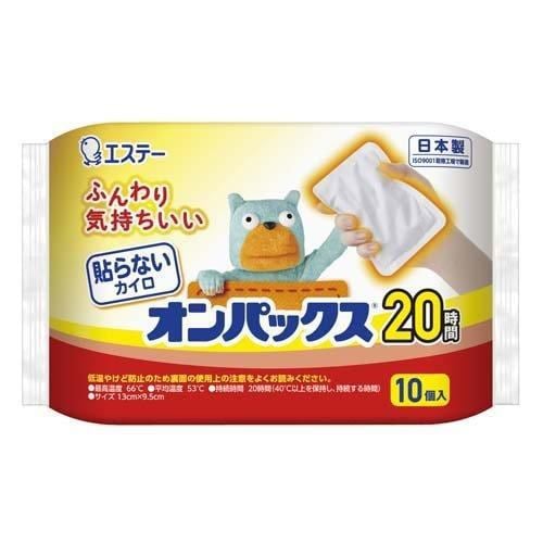 エステー 貼らないオンパックス 使い捨てカイロ 10個入