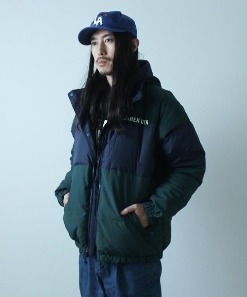 《WEB&DEPOT限定》REVERSIBLE 2TONE DOWN JACKET