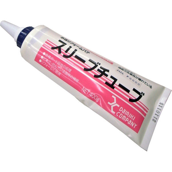 大力 水性補修パテ スリーブチューブ400g ベージュ D-ST400g BE 1セット（30個）（直送品）