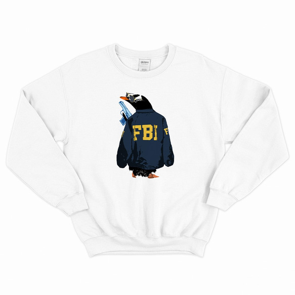 [カジュアルスウェット] FBI penguin