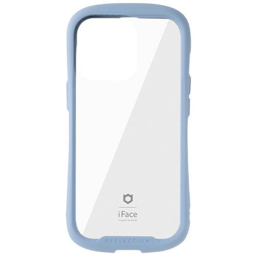 HAMEE 41-933220 iPhone 13 Pro専用 iFace Reflection強化ガラスクリアケース ペールブルー iFace