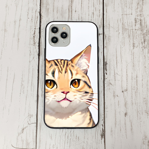 iphoneケース1-2-37 iphone 強化ガラス 猫・ねこ・ネコちゃん 箱15 かわいい アイフォン iface