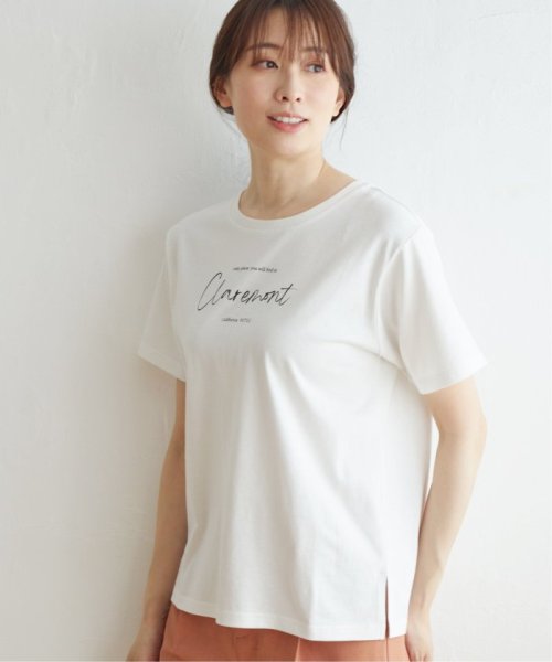 ロゴフォトプリントTシャツ