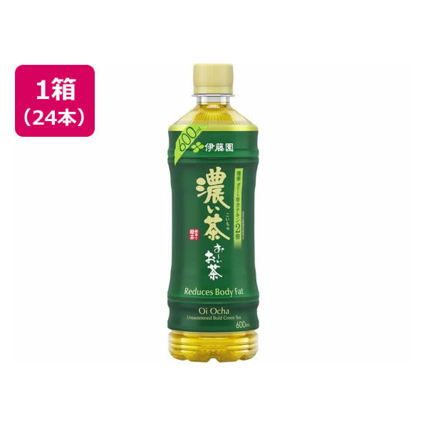 伊藤園 お～いお茶 濃い茶 600ml×24本 FCC2439