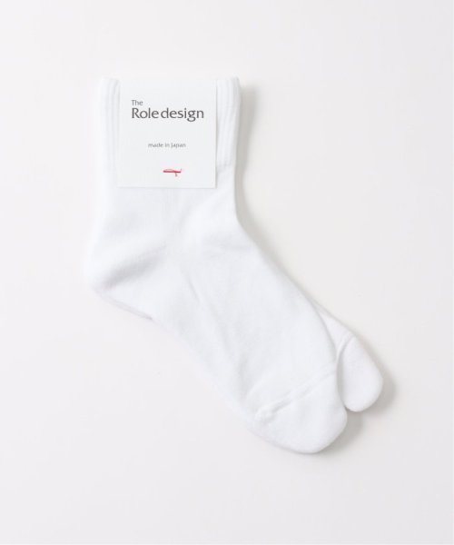 THE ROLE DESIGN (ザ ロールデザイン) SHORT RIB SOCKS MENS RLD－666－239027