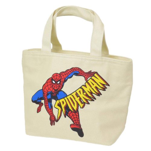 スパイダーマン ランチバッグ 保冷保温バッグ ロゴ MARVEL スモールプラネット お弁当かばん キャラクター グッズ