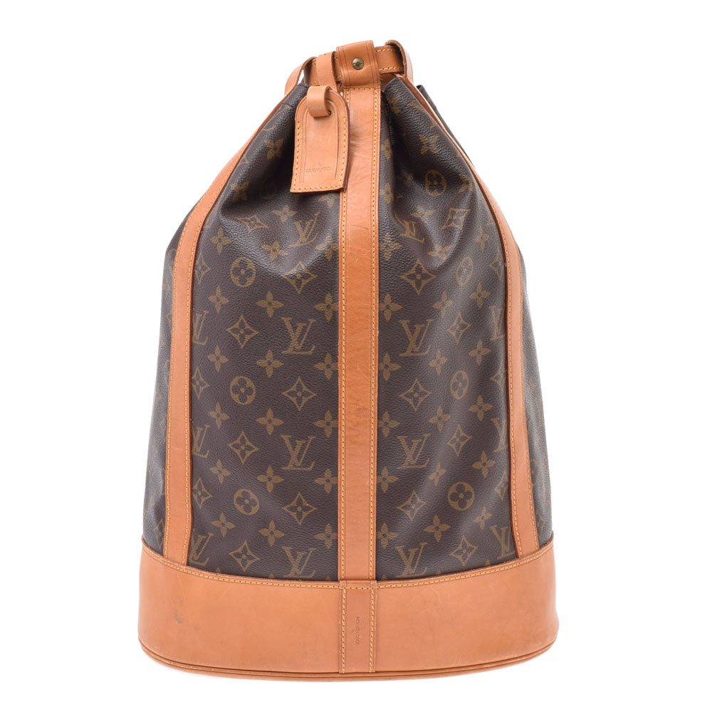 LOUIS VUITTON ルイヴィトン モノグラム ランドネGM ブラウン M42244 ユニセックス モノグラムキャンバス ショルダーバッグ Bランク 中古 