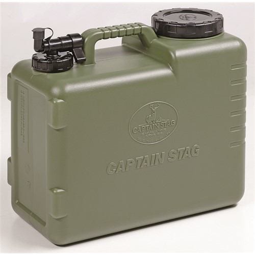 CAPTAIN STAG UE-2033 抗菌ボルディーウォータータンク 20L オリーブ