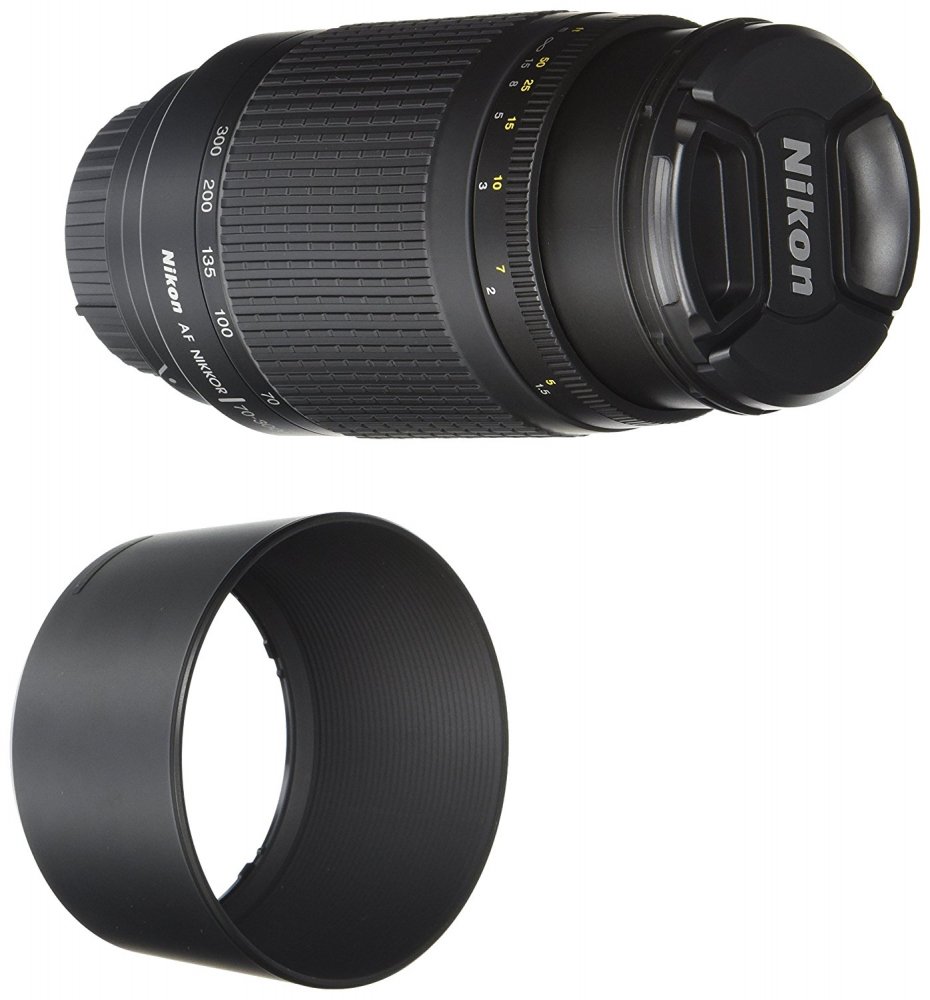 Nikon AF Zoom Nikkor 70-300mm F4-5.6G ブラック (VR無し) 【!中古品!】