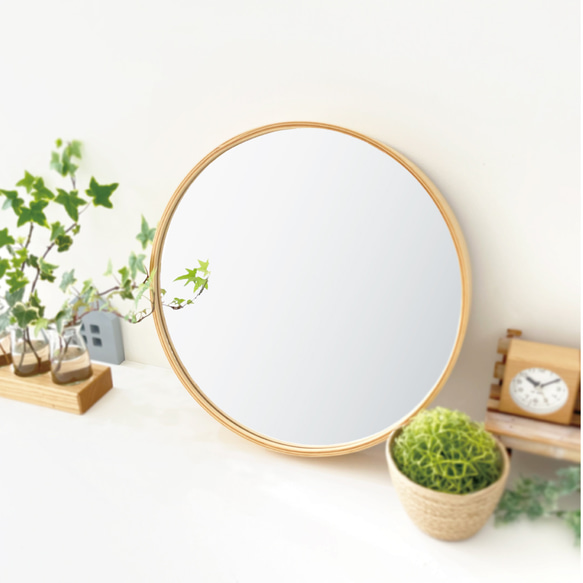 KATOMOKU Plywood mirror ミラー km-91N ナチュラル