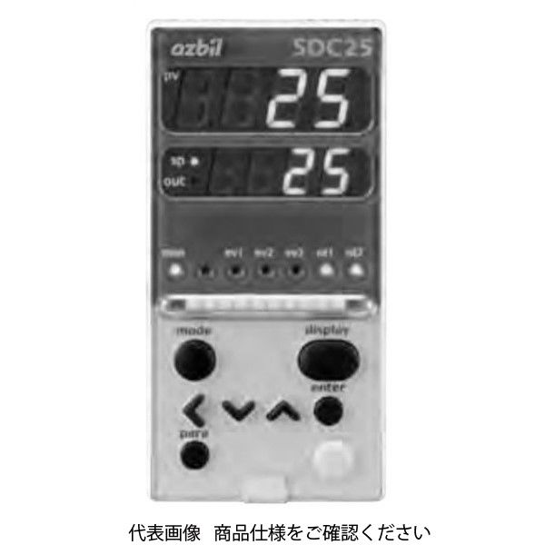 アズビル デジタル指示調節計 C25TC0UA120A 1個（直送品）