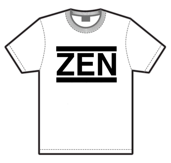 送料無料 完全オリジナルブランド ZEN Tshirt 受注受付中