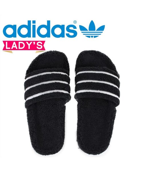 アディダス オリジナルス adidas Originals アディレッタ レディース サンダル シャワーサンダル ADILETTE W CQ2234 ブラック