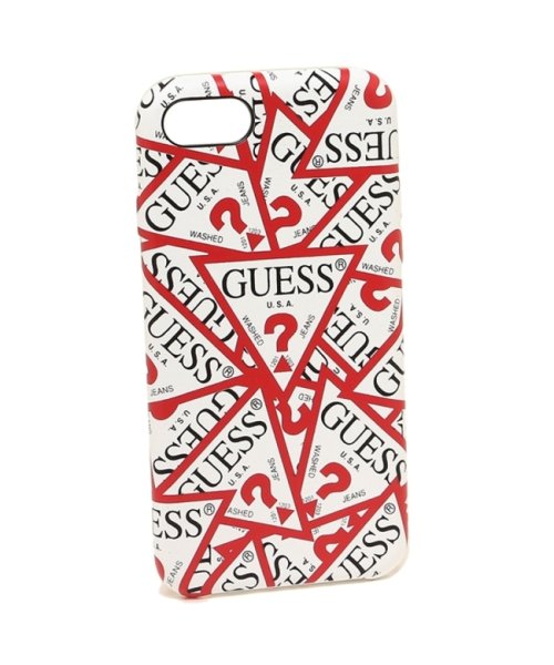 ゲス iPhoneケース GUESS GUHCI8PMPT RE レッド