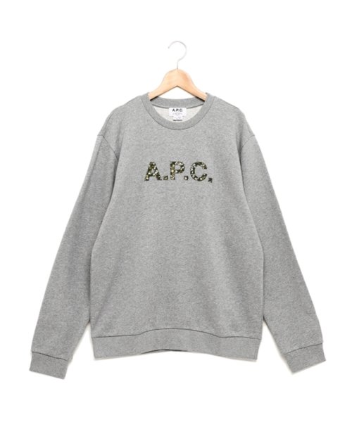 アーペーセー スウェット プルオーバー LIBERTY リバティ グレー メンズ レディース APC H27801 COFDX PLB HEATHERED LI