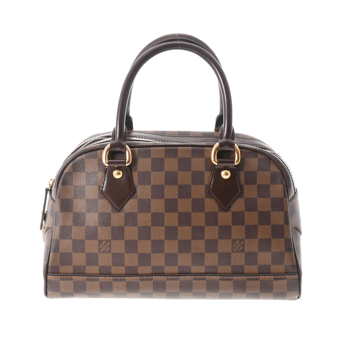 LOUIS VUITTON ルイヴィトン ダミエ ドゥオモ ブラウン N60008 レディース ダミエキャンバス ハンドバッグ ABランク 中古 