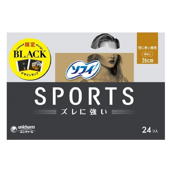 ユニ・チャーム ソフィSPORTS 260羽なし 24枚 FC75440