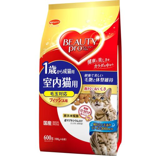 日本ペットフード ビューティープロ キャット 成猫用 ６００ｇ