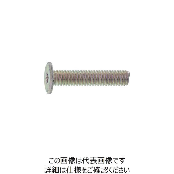 SUNCO 三価ホワイトTRXスリムヘッド小ネジ 3×16 T6 （1000本入） 230-3395（直送品）