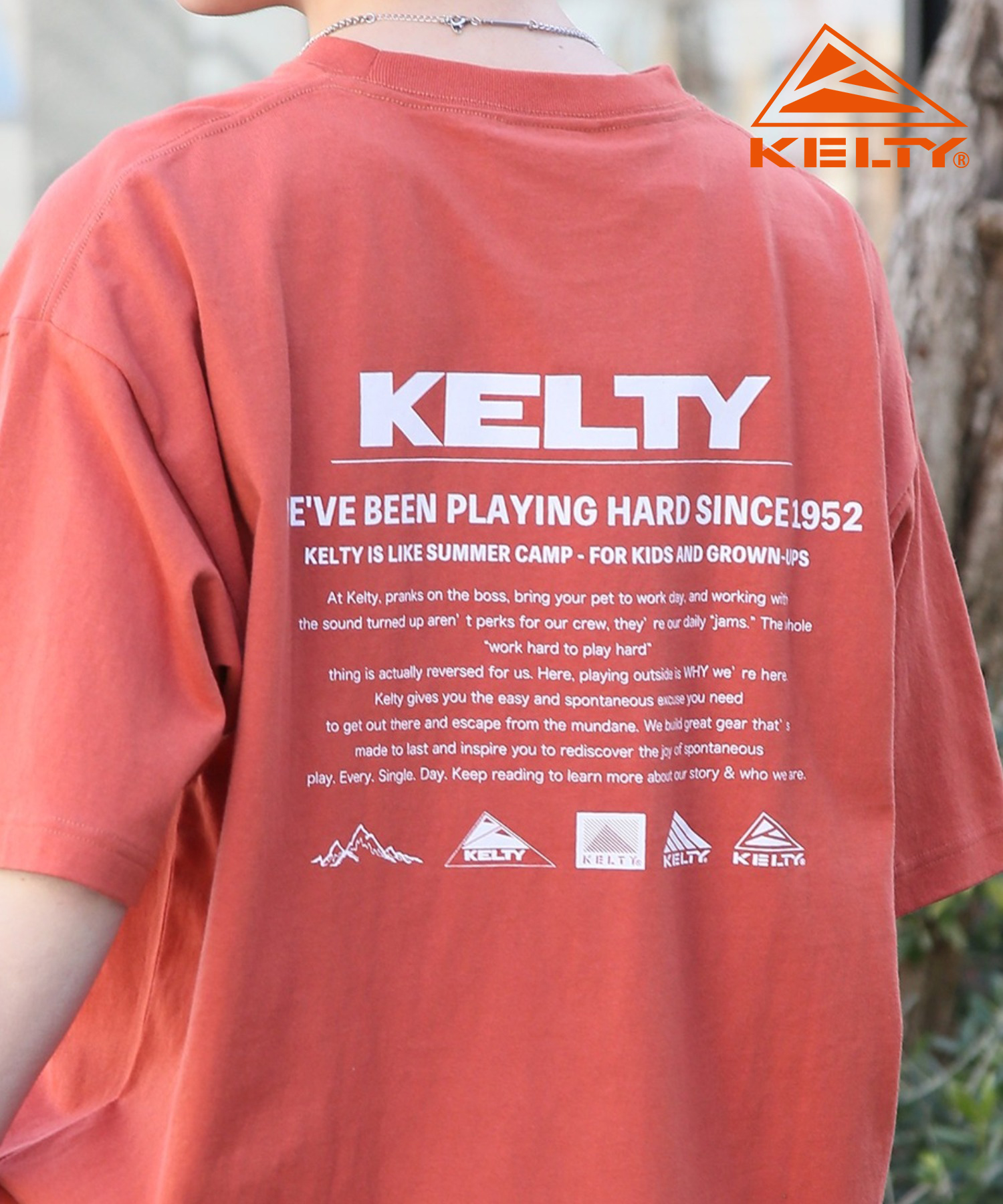 KELTY/別注【KELTY】 Back Print vintage archive LOGO c･･･