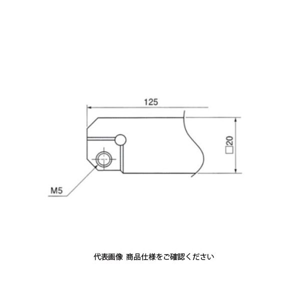 高周波精密 アールチップホルダー RTH20:SCM440 1本（直送品）