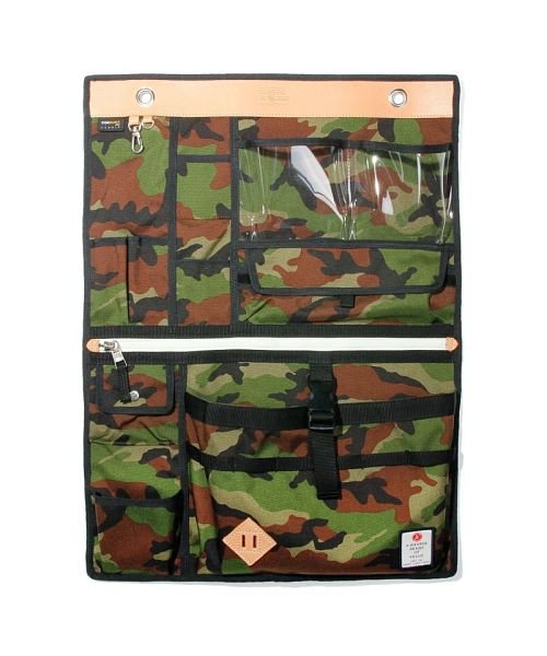 AS2OV / アッソブ WALL POCKET－L － CORDURA CAMO