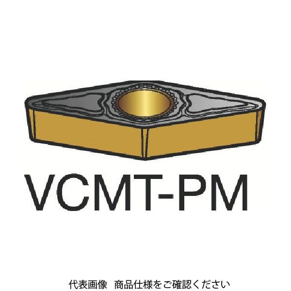 サンドビック コロターン107 旋削用ポジ・チップ VCMT 11 03 08-PM 1515 358-3953（直送品）