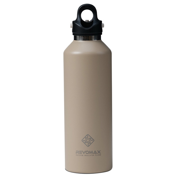 REVOMAX 炭酸対応真空断熱ボトル 32oz(950ml) サンドベージュ DWF-32755B-JP-V3