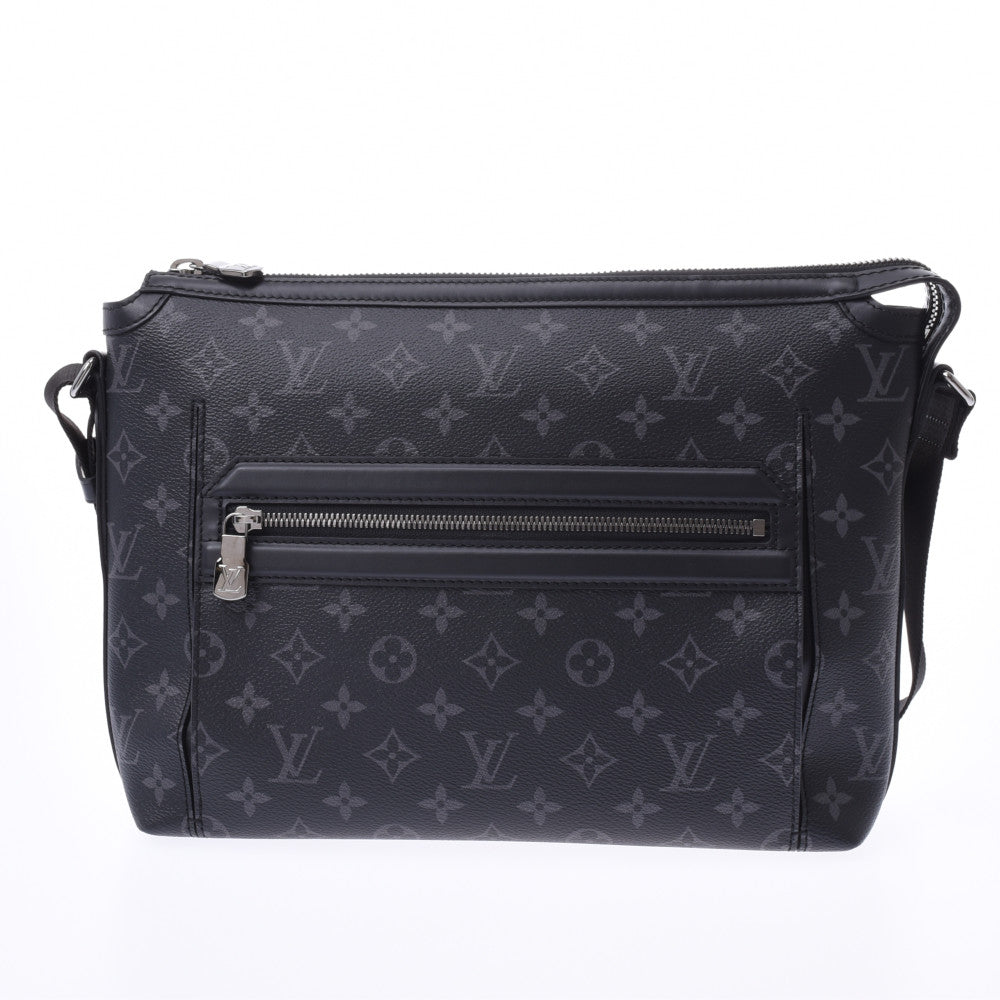 LOUIS VUITTON ルイヴィトン モノグラム エクリプス オディセ メッセンジャー PM 黒 M44223 メンズ ショルダーバッグ Aランク 中古 