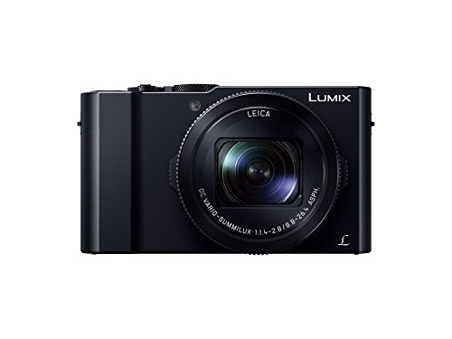 Panasonic コンパクトデジタルカメラ ルミックス LX9 1.0型センサー搭載 4K動画対応 ブラック DMC-LX9-K【中古品】