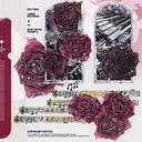 DARK ROSE 赤黒薔薇　楽章♡ PETマスキングテープ　A