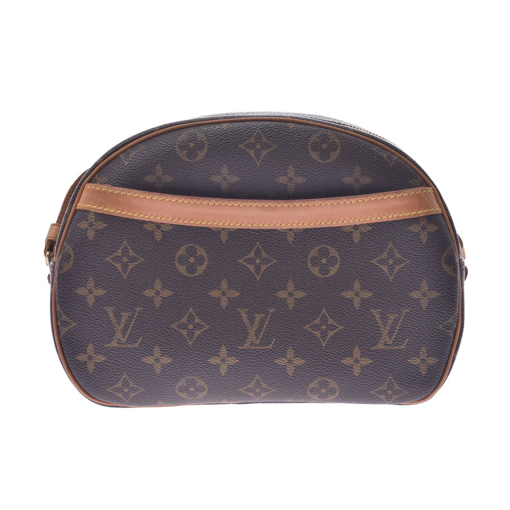 LOUIS VUITTON ルイヴィトン モノグラム ブロワ ブラウン M51221 レディース ショルダーバッグ Bランク 中古 