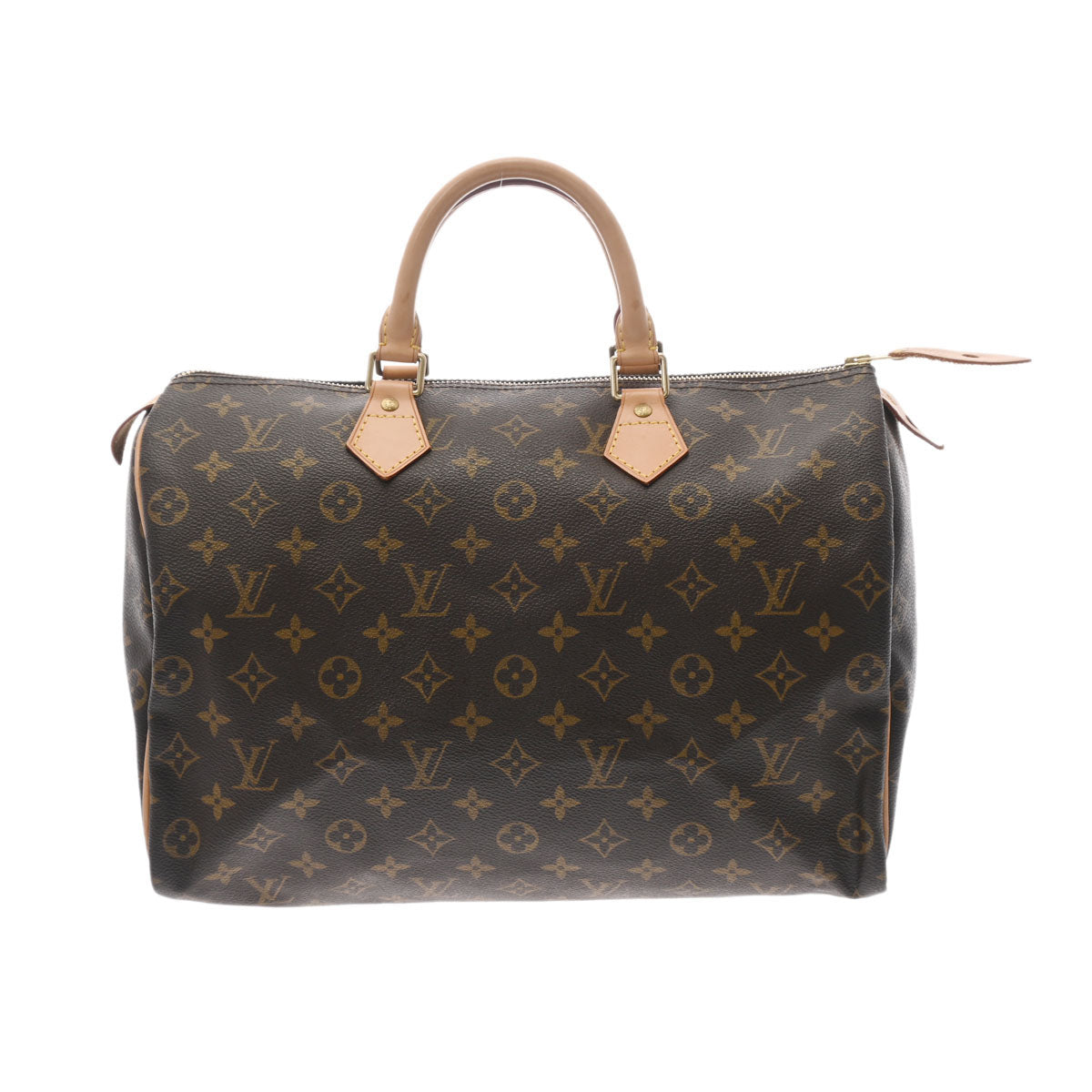 LOUIS VUITTON ルイヴィトン モノグラム スピーディ35 ブラウン M41524 レディース モノグラムキャンバス ハンドバッグ ABランク 中古 