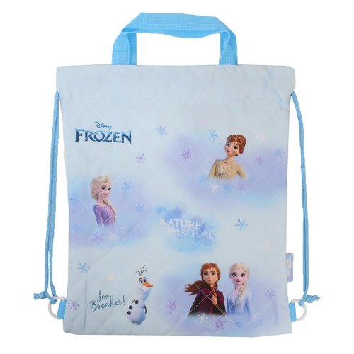 アナと雪の女王 体操服かばん キルトナップサック FROZEN 新入学 ディズニー ニシオ 新学期準備雑貨 キャラクター グッズ