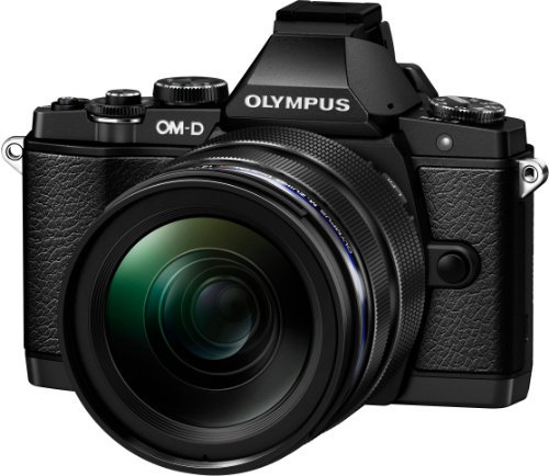 OLYMPUS ミラーレス一眼 OM-D E-M5 ED 12-40mm F2.8 PRO レンズキット エリートブラック LKIT EBLK【中古品】