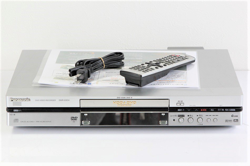 Panasonic DVDレコーダー DIGA DMR-E80H-S 【中古整備品】