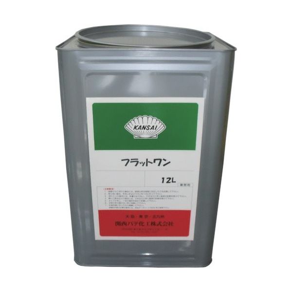 トーヨーマテラン MATERAN フラットワン 12L (関西パテ) NO154448 1缶 145-4647（直送品）