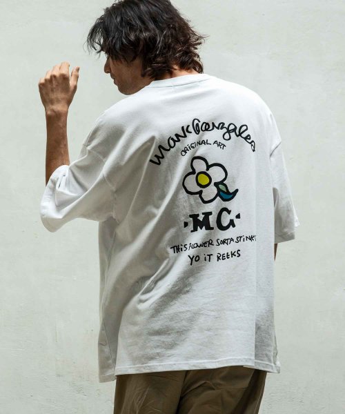 MARK GONZALES ARTWORK COLLECTION(マーク ゴンザレス)バックプリント半袖Tシャツ/4type/4colors