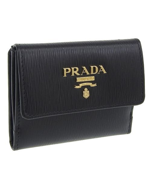 PRADA プラダ VITELLO MOVE 二つ折り財布