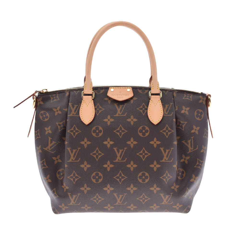 LOUIS VUITTON ルイヴィトン モノグラム テュレン PM 2WAY ブラウン M48813 レディース モノグラムキャンバス ハンドバッグ Aランク 中古 