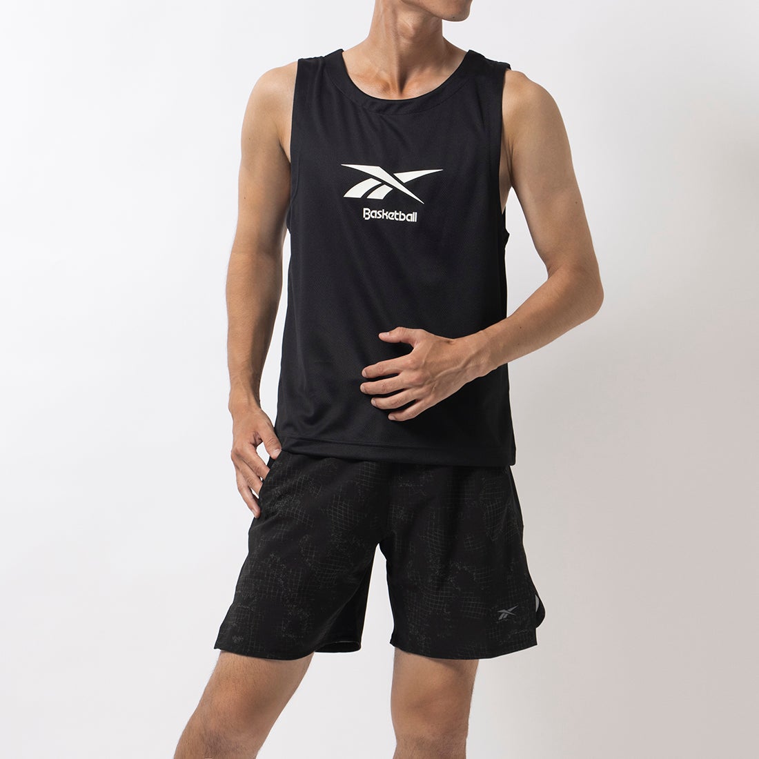 Reebok/バスケットボール メッシュ タンク / BB ID MESH TANK