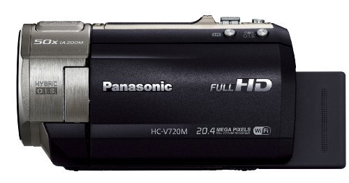 Panasonic デジタルハイビジョンビデオカメラ V720 内蔵メモリー64GB ブラック HC-V720M-K【中古品】