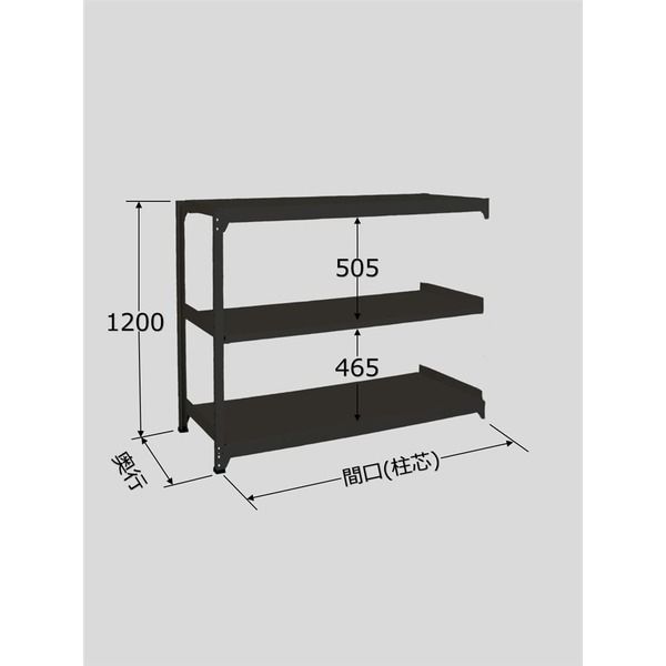 サカエ ラークラック(ブラック/150kg/高さ1200/連結) RLK-8723R 1台（直送品）