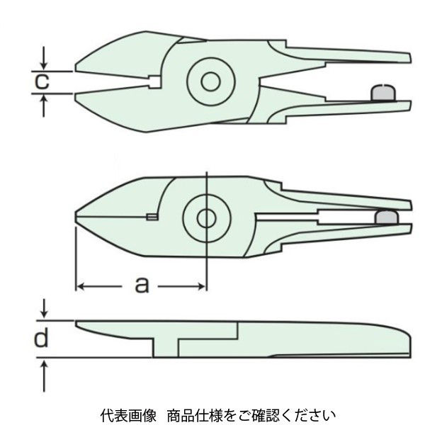 室本鉄工 替刃 FG5 1個（直送品）